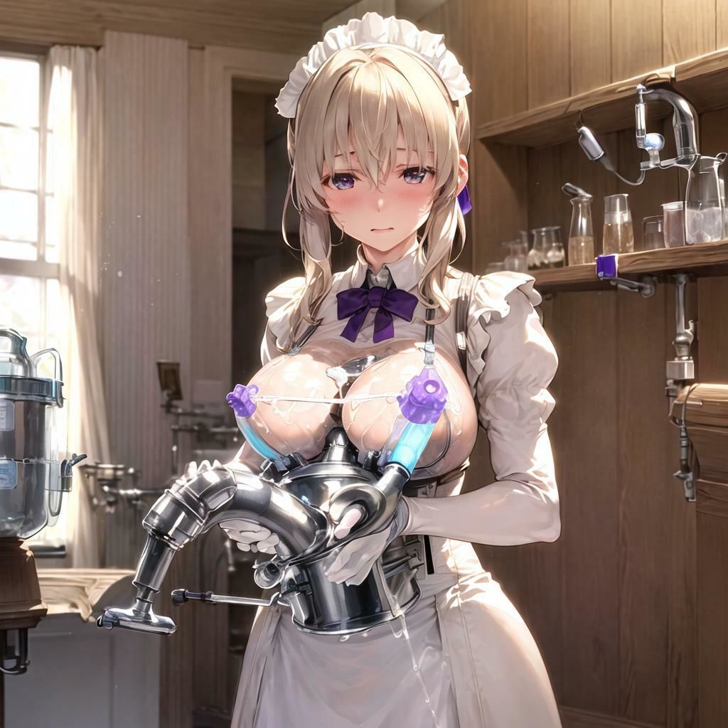 キャラフェチ  自動乳搾り人形編 - サンプル画像 4