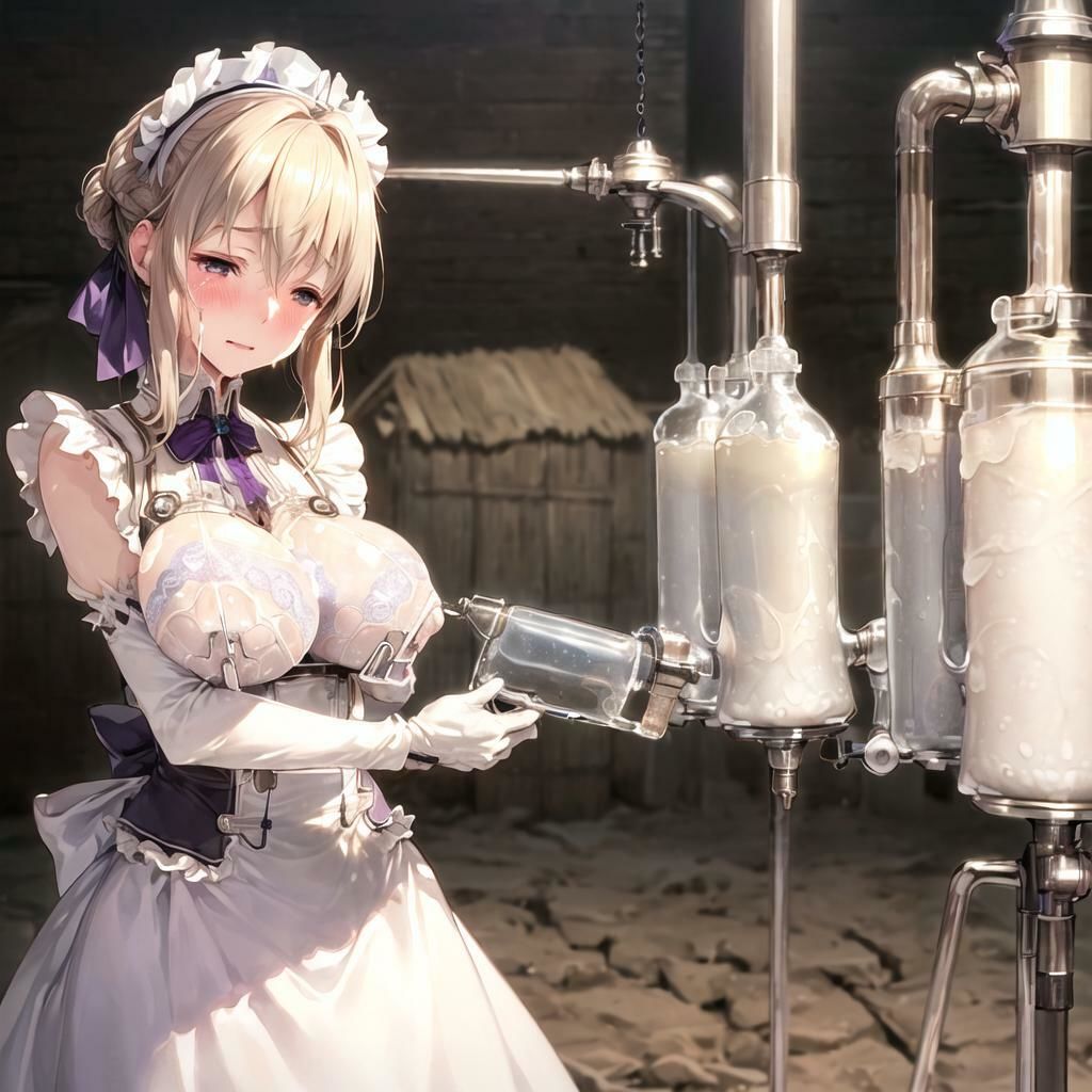 キャラフェチ  自動乳搾り人形編 - サンプル画像 9