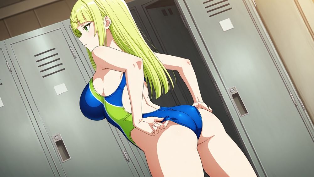 黒髪ボブ先輩＆金髪後輩の巨乳水泳部員が新任コーチと種付け交尾【4K】【FANZA専売】 - サンプル画像 6