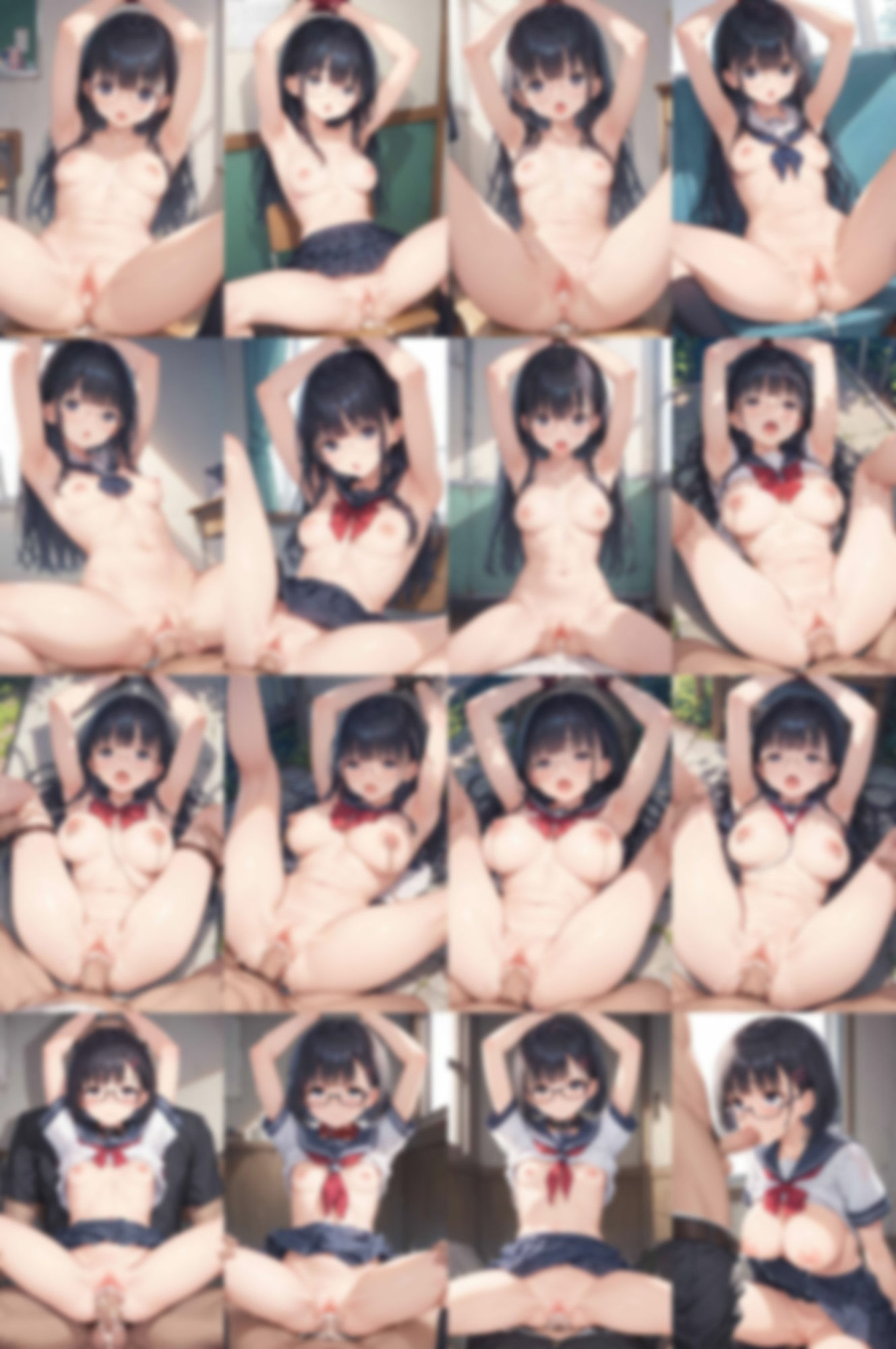 制服メガネ女子監禁 - サンプル画像 5