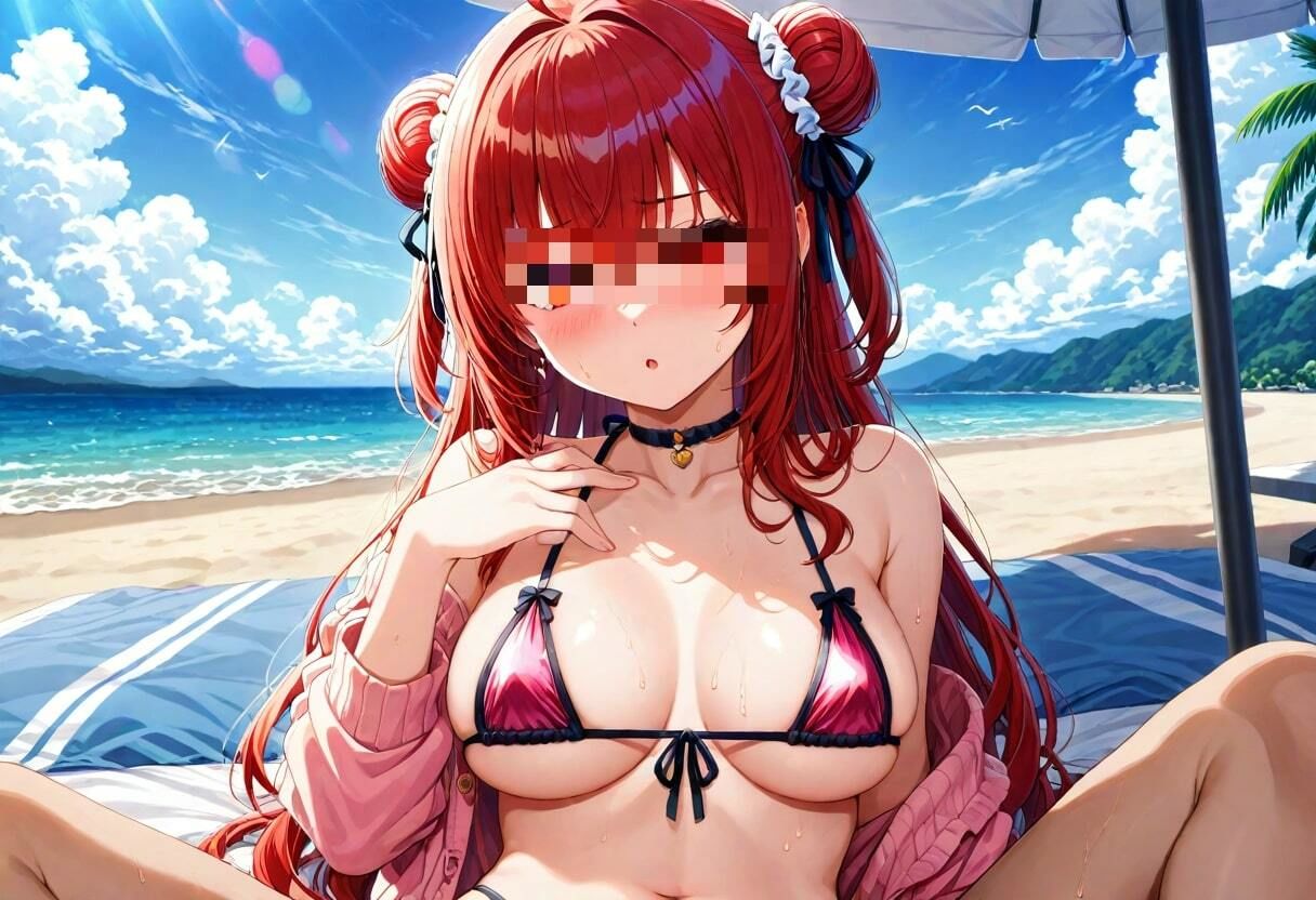 初恋の先輩と海デート。そこで僕が見たのはまさかの・・・！！！ - サンプル画像 3