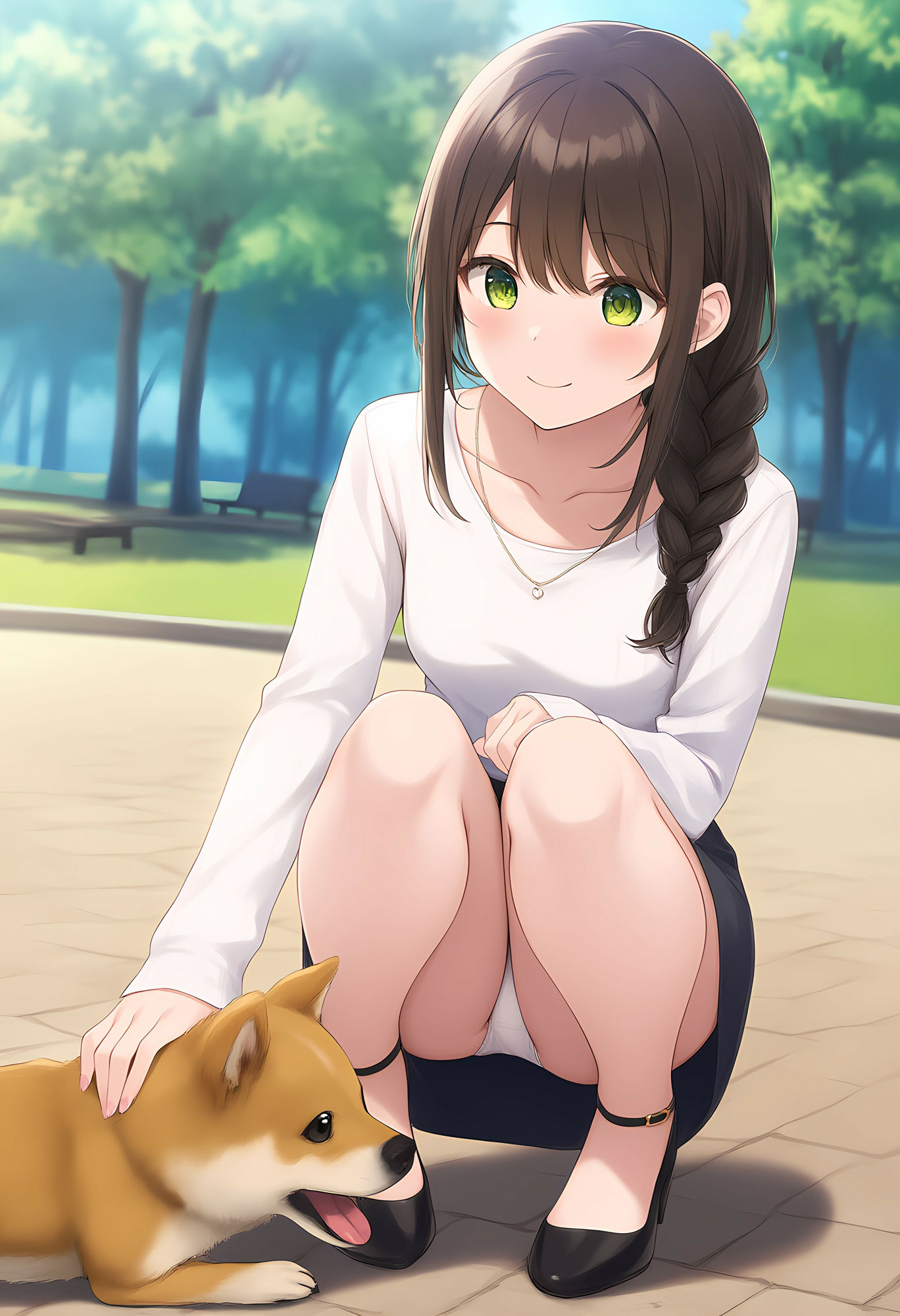 ワンコの視線 〜見上げた先の誘惑〜 - サンプル画像 1