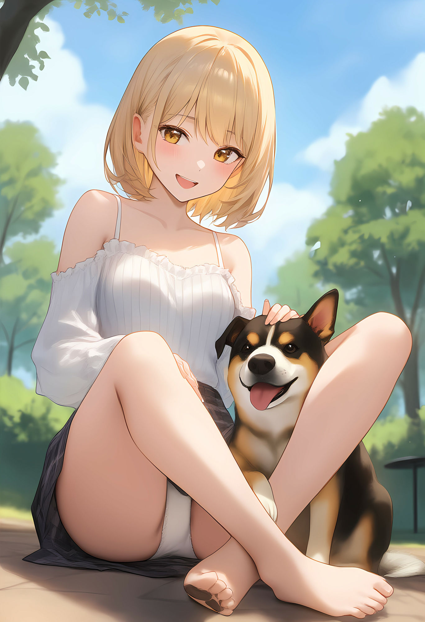 ワンコの視線 〜見上げた先の誘惑〜 - サンプル画像 4