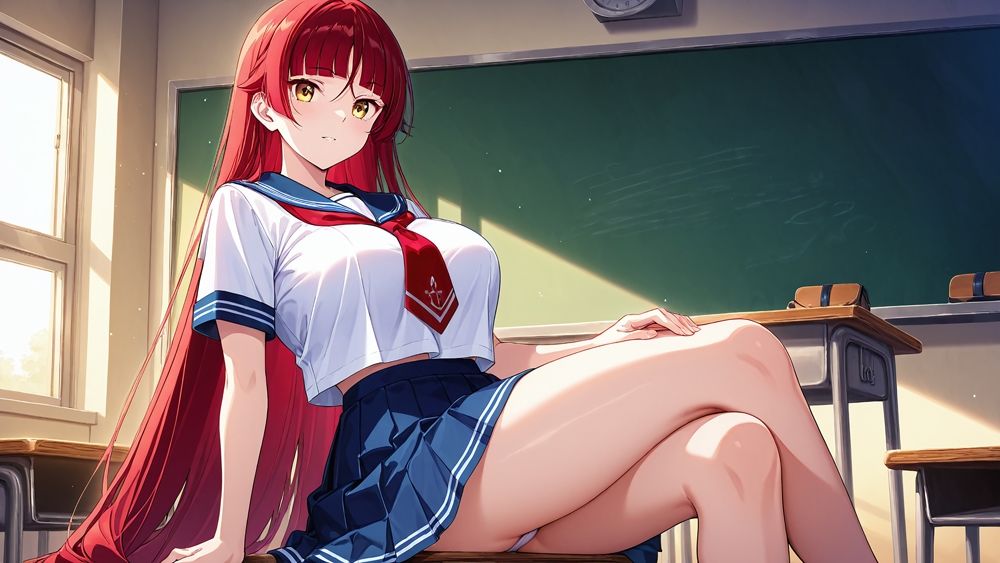 赤髪＆白髪の巨乳水泳部員を新任コーチが支配交尾【4K】【FANZA専売】 - サンプル画像 4