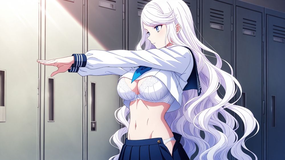 赤髪＆白髪の巨乳水泳部員を新任コーチが支配交尾【4K】【FANZA専売】 - サンプル画像 5
