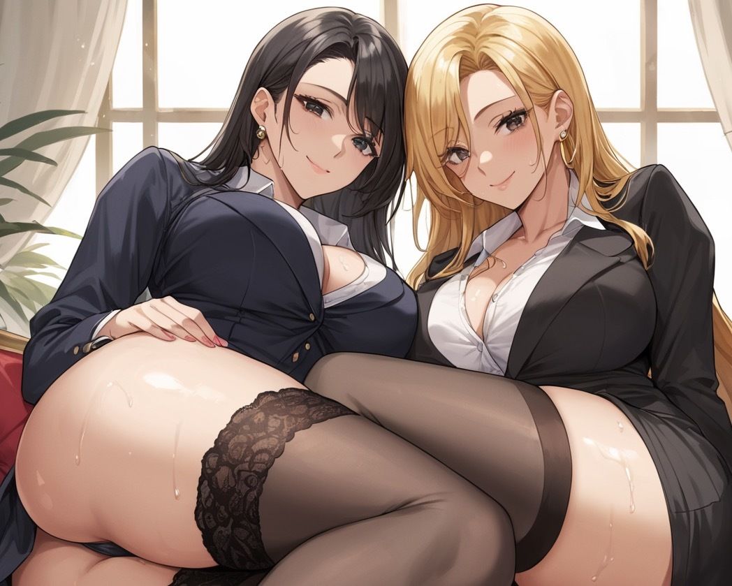 オフィスハーレム！爆乳社員たちとヤリまくり社内性活！ - サンプル画像 1