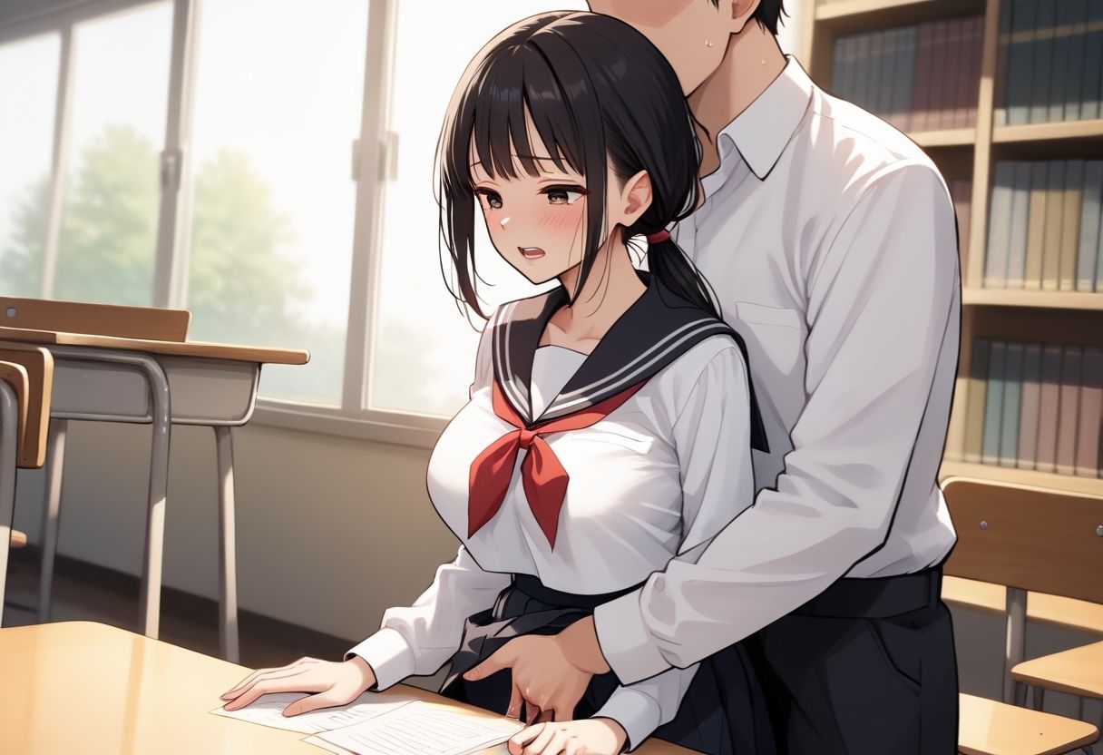 無口な地味系女子校生をわからせ性指導 - サンプル画像 7
