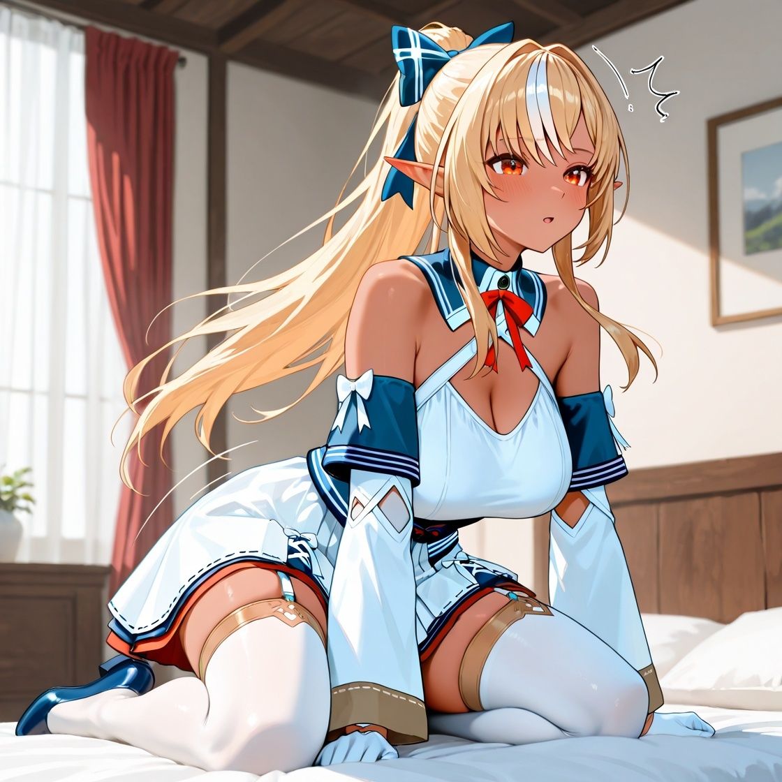 ホ〇ライブ  イチャイチャ同棲  不〇火フレア - サンプル画像 3