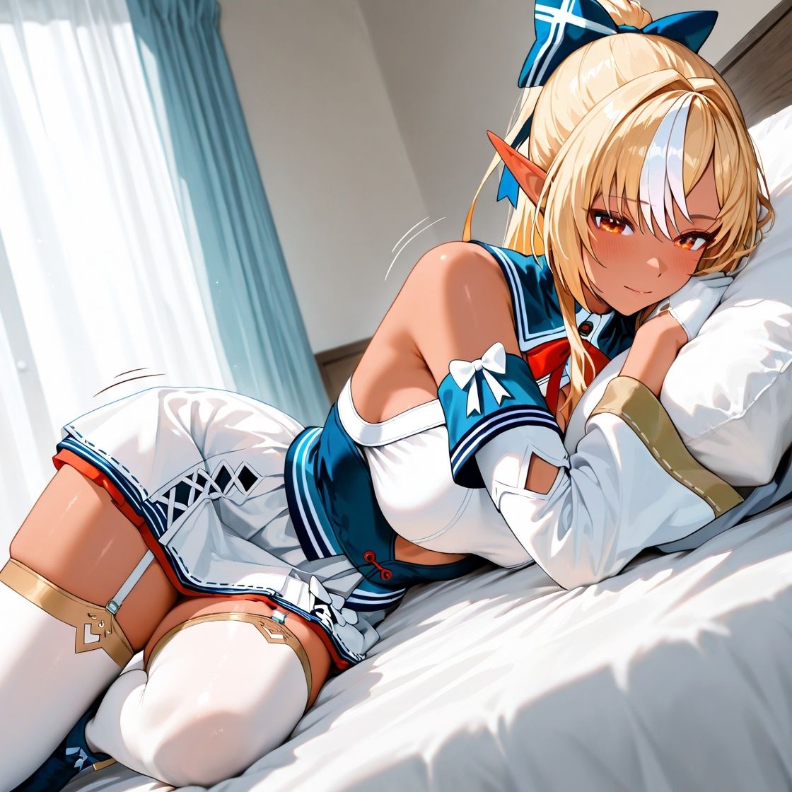 ホ〇ライブ  イチャイチャ同棲  不〇火フレア - サンプル画像 4