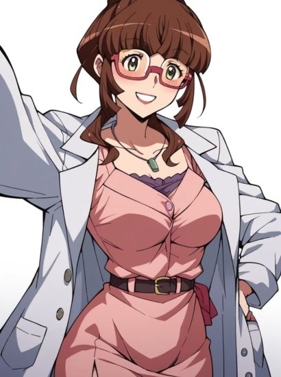 戦姫絶唱シンフォギアの櫻井了子から送られてきた自撮り写真 - サンプル画像 1
