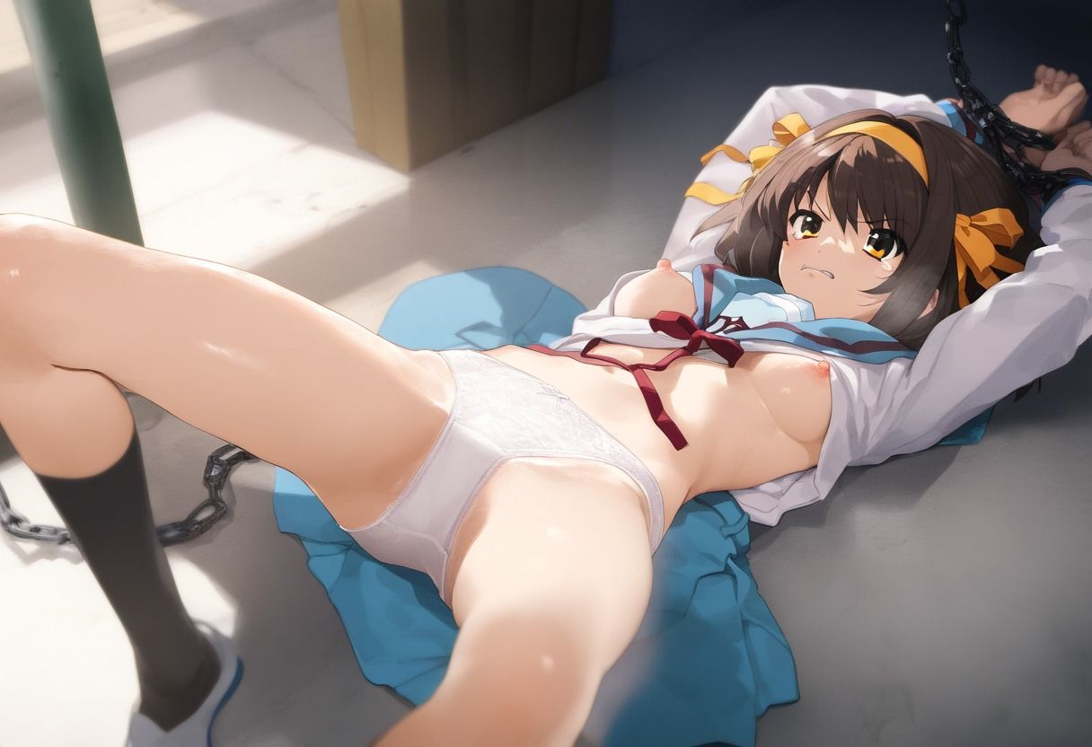 調教サレて堕チルまで 涼宮ハ○ヒ - サンプル画像 1