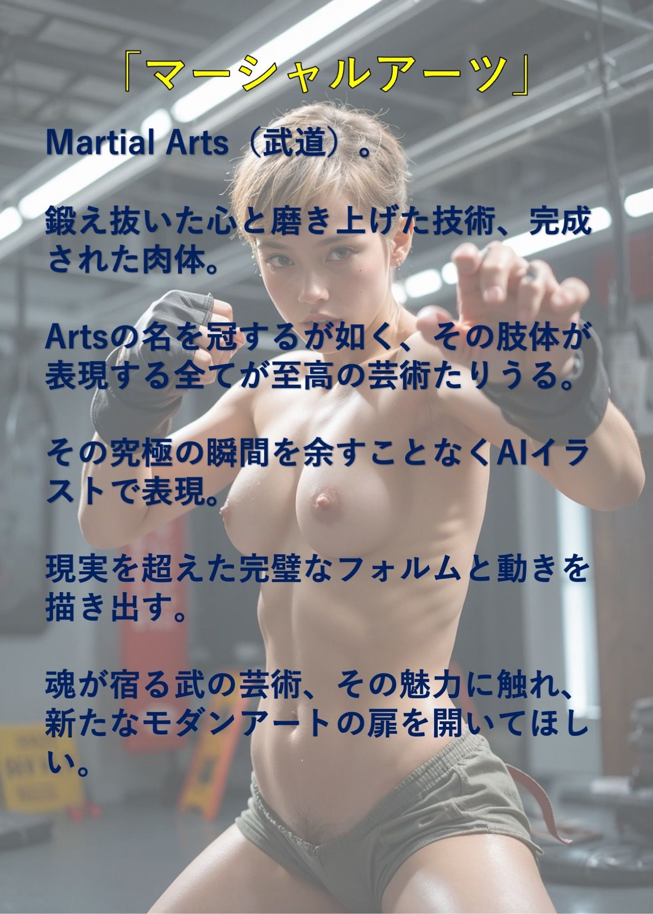 AI最強美術部vol.4「マーシャルアーツ」 - サンプル画像 2
