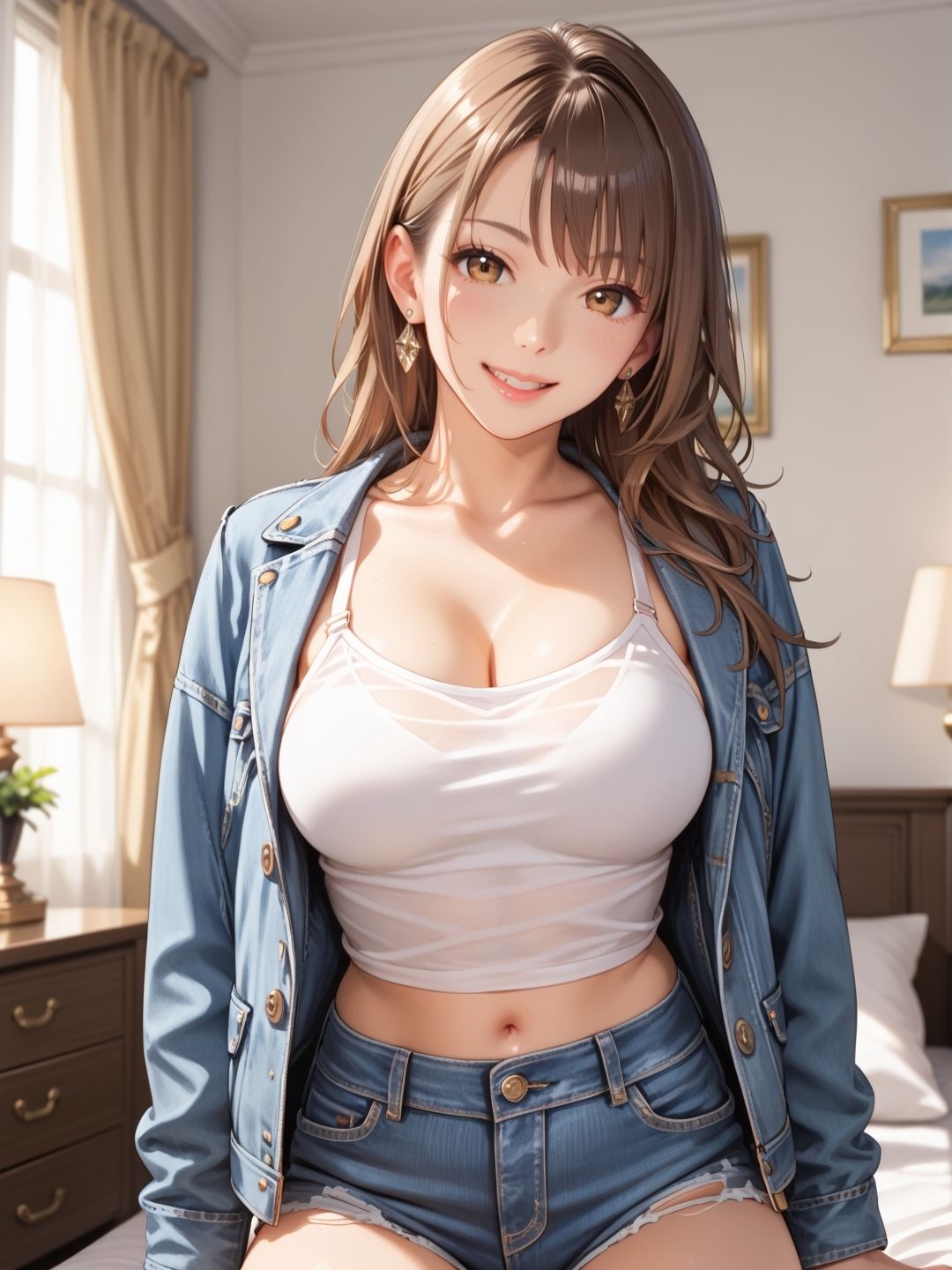 某マッチングアプリでトレーナー人妻と直ホ即ハメ！絶倫タダマンビッチに中出し＆ごっくん - サンプル画像 1