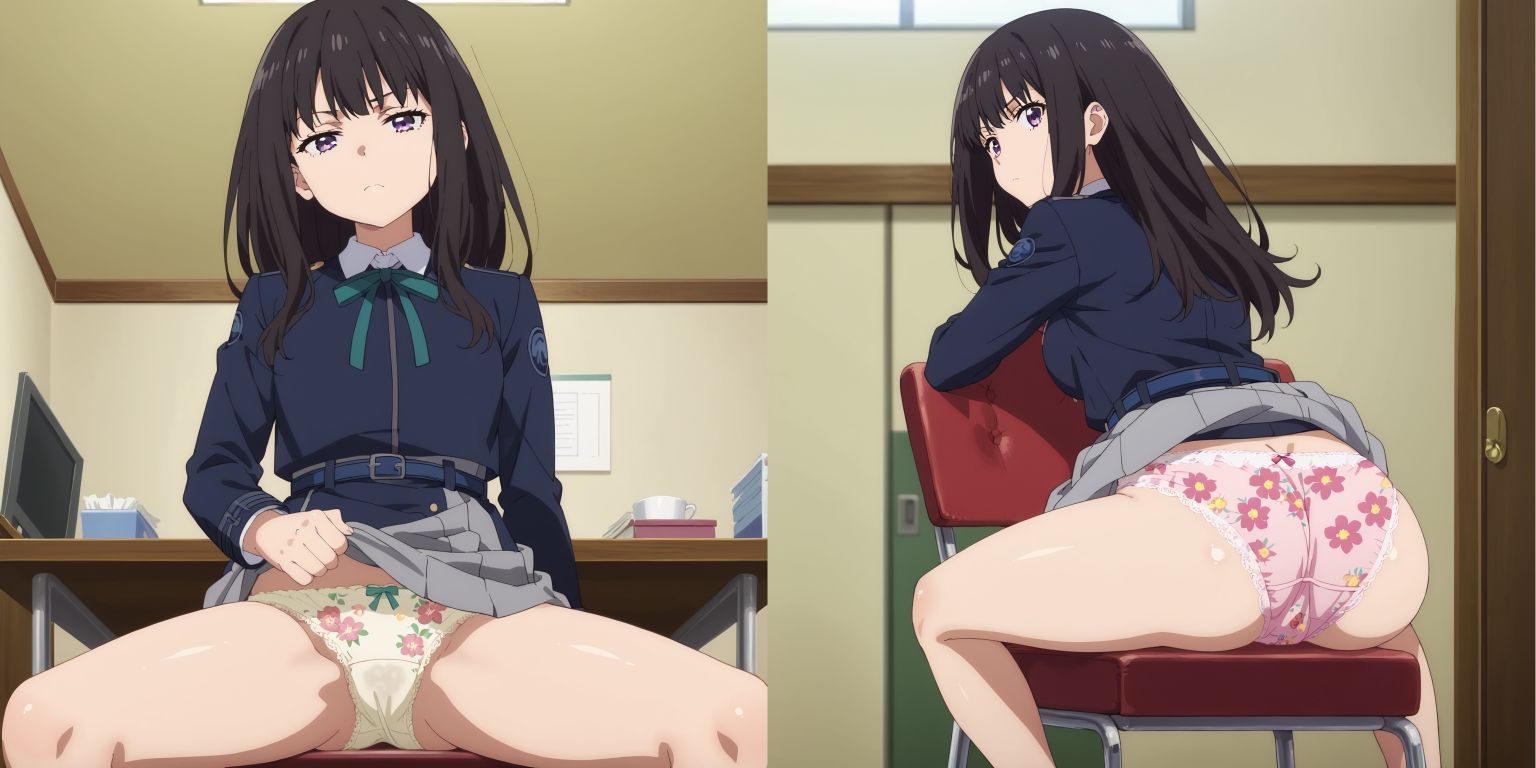 リコリコのパンツ1＆2 - サンプル画像 4