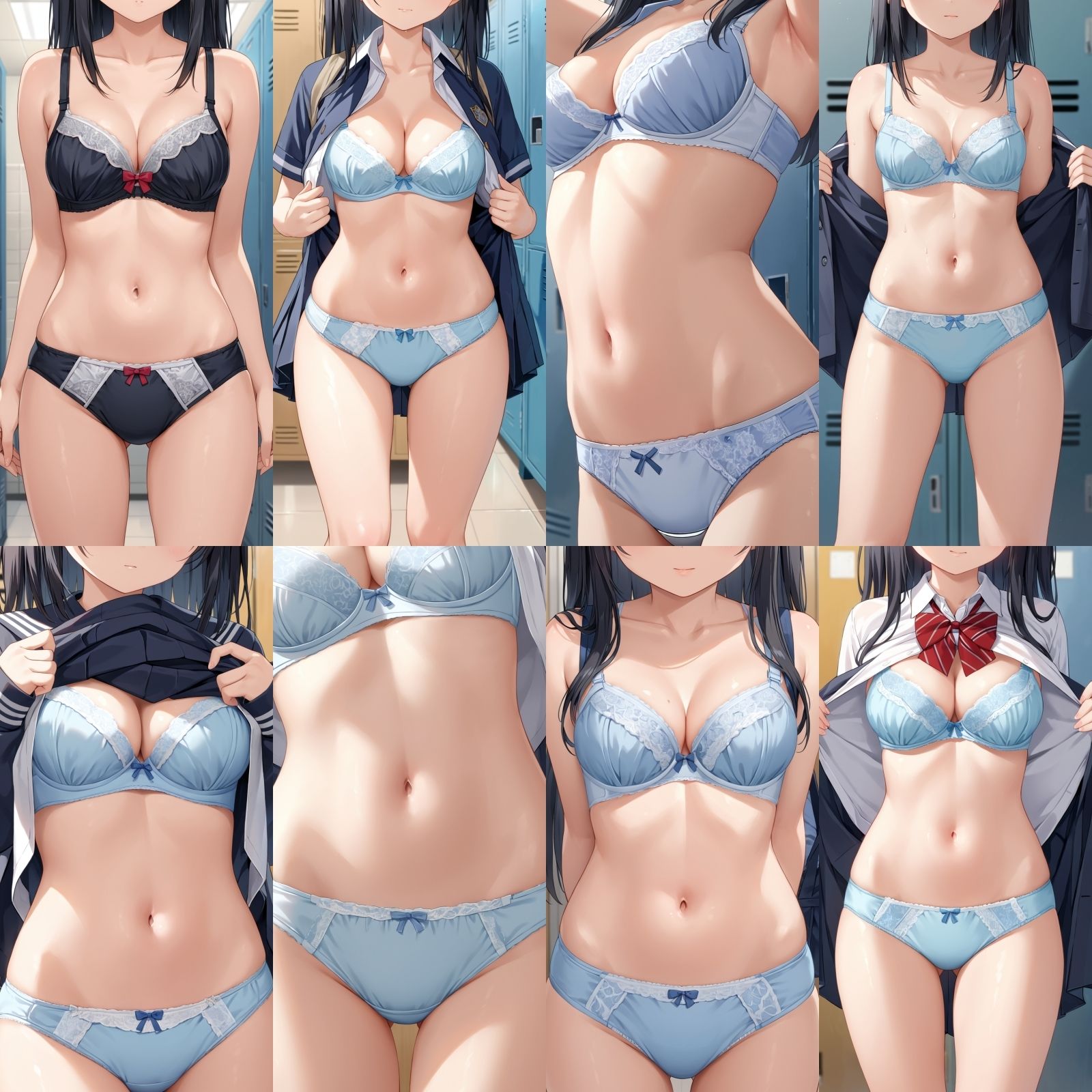 【女子更衣室盗撮 第二弾】お着換え中【500枚】 - サンプル画像 1