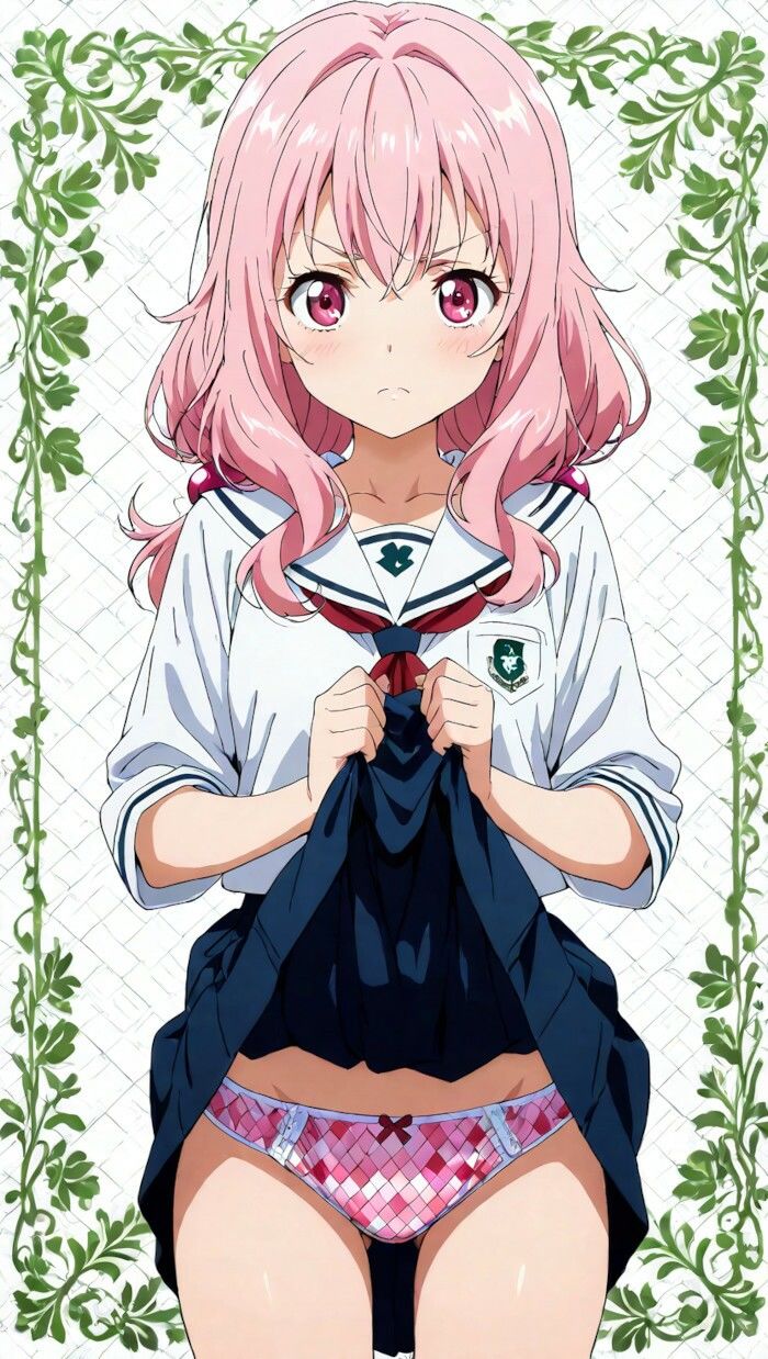 嫌な顔しながらパンツを見せてくれるシ〇ナちゃん - サンプル画像 1