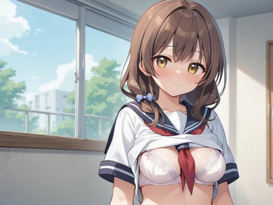 セックスだけで支持される淫乱生徒会長 - サンプル画像 2