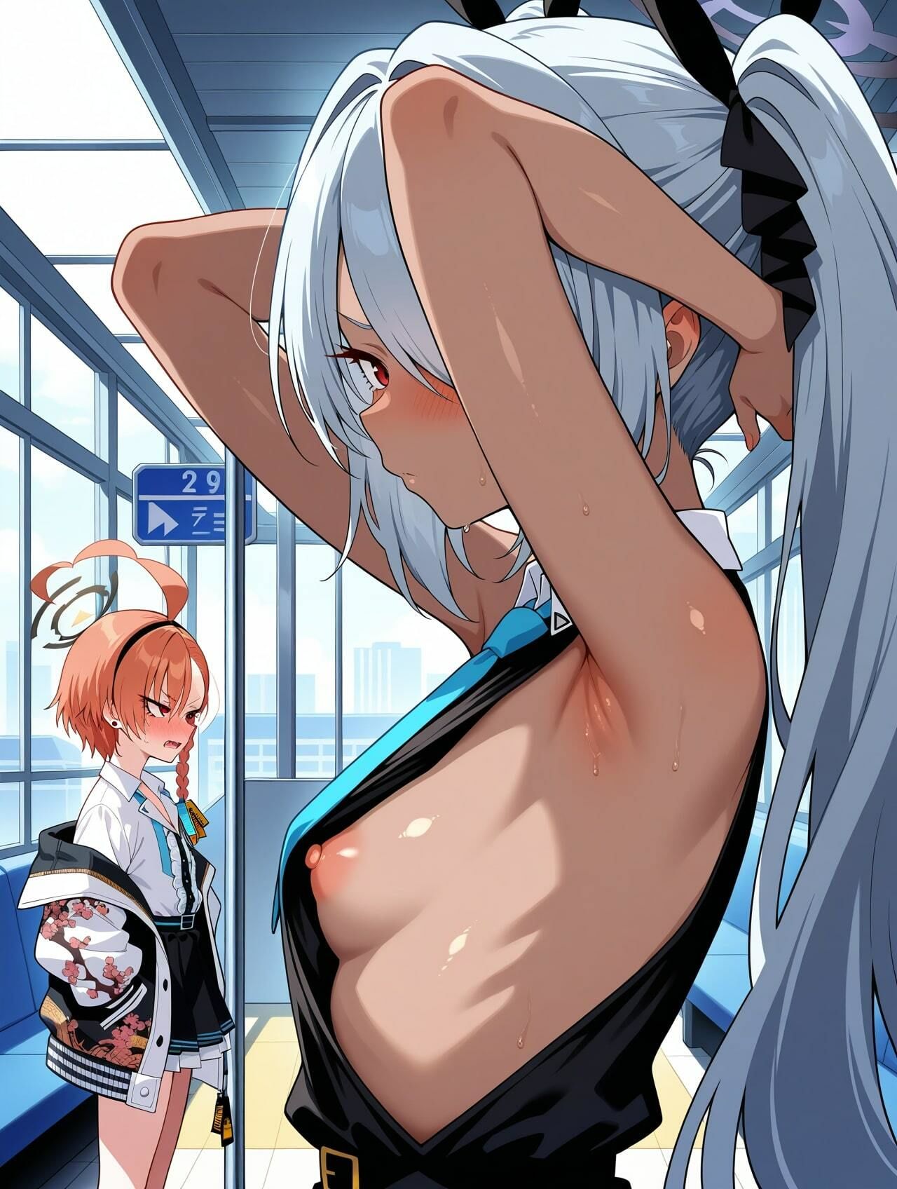 【500枚】ブルーアーカ○ブエロ画像_「総勢30名！」ブルアカに登場する女の子たちのエッチなイラスト集 - サンプル画像 1