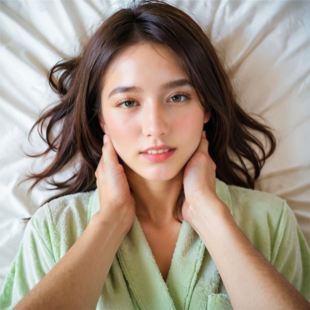 美女をマッサージ - サンプル画像 1