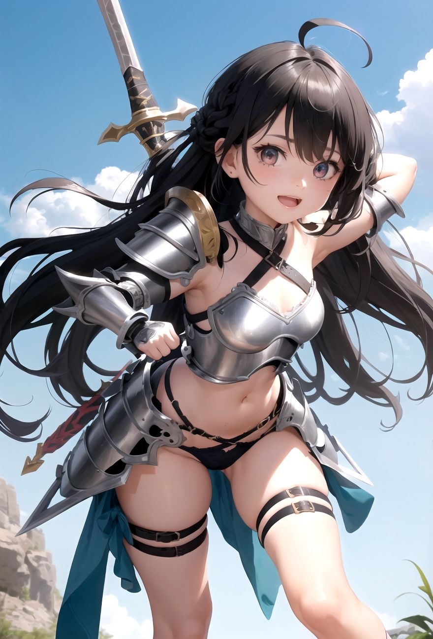 甲冑娘！［1］ - サンプル画像 1