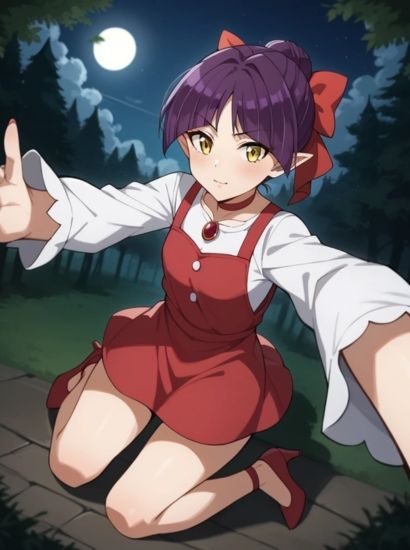 ゲゲゲの鬼太郎の猫娘から送られてきた自撮り写真 - サンプル画像 1