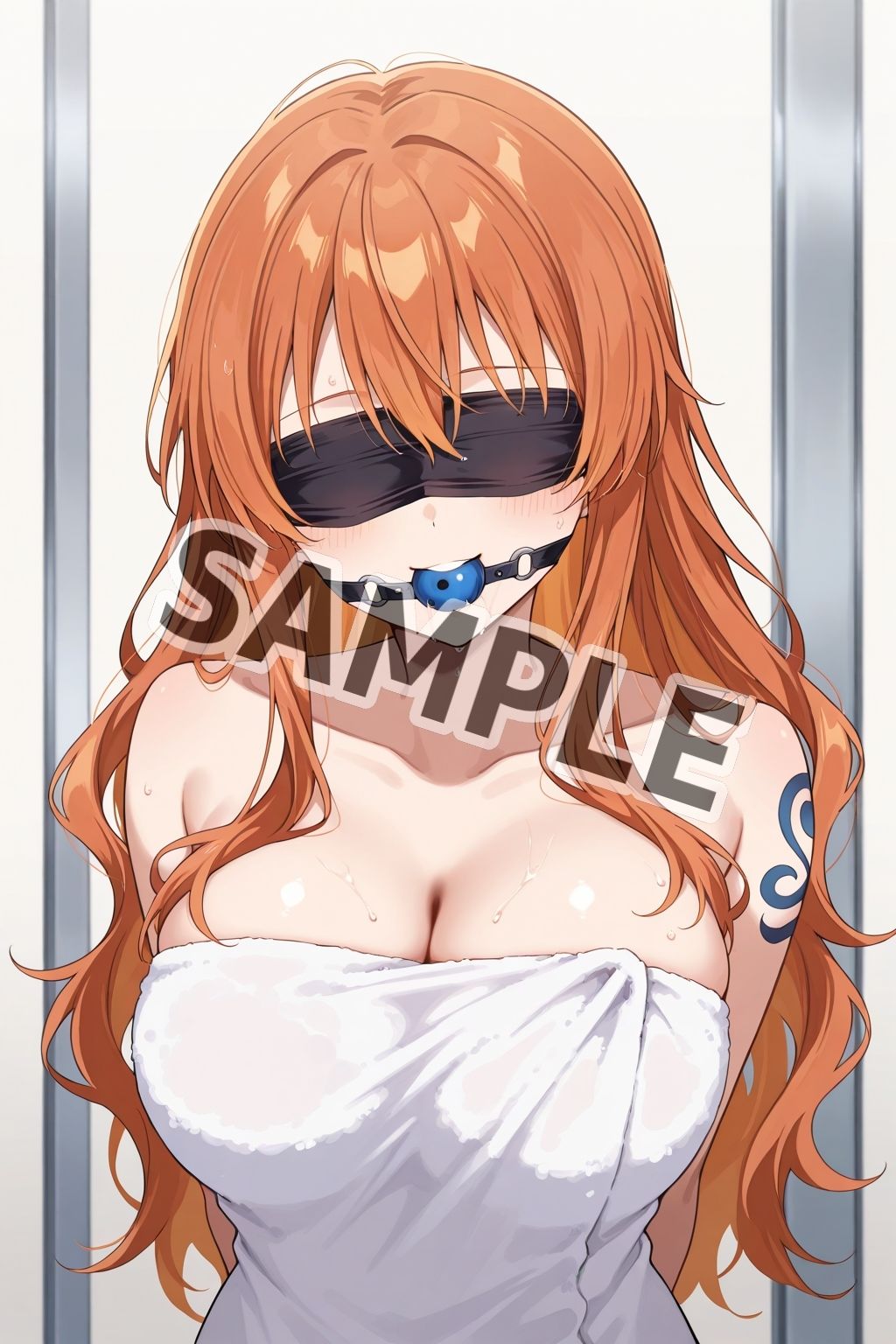 【ワ●ピース】航海士ナ●に性処理はおまかせ！ - サンプル画像 9