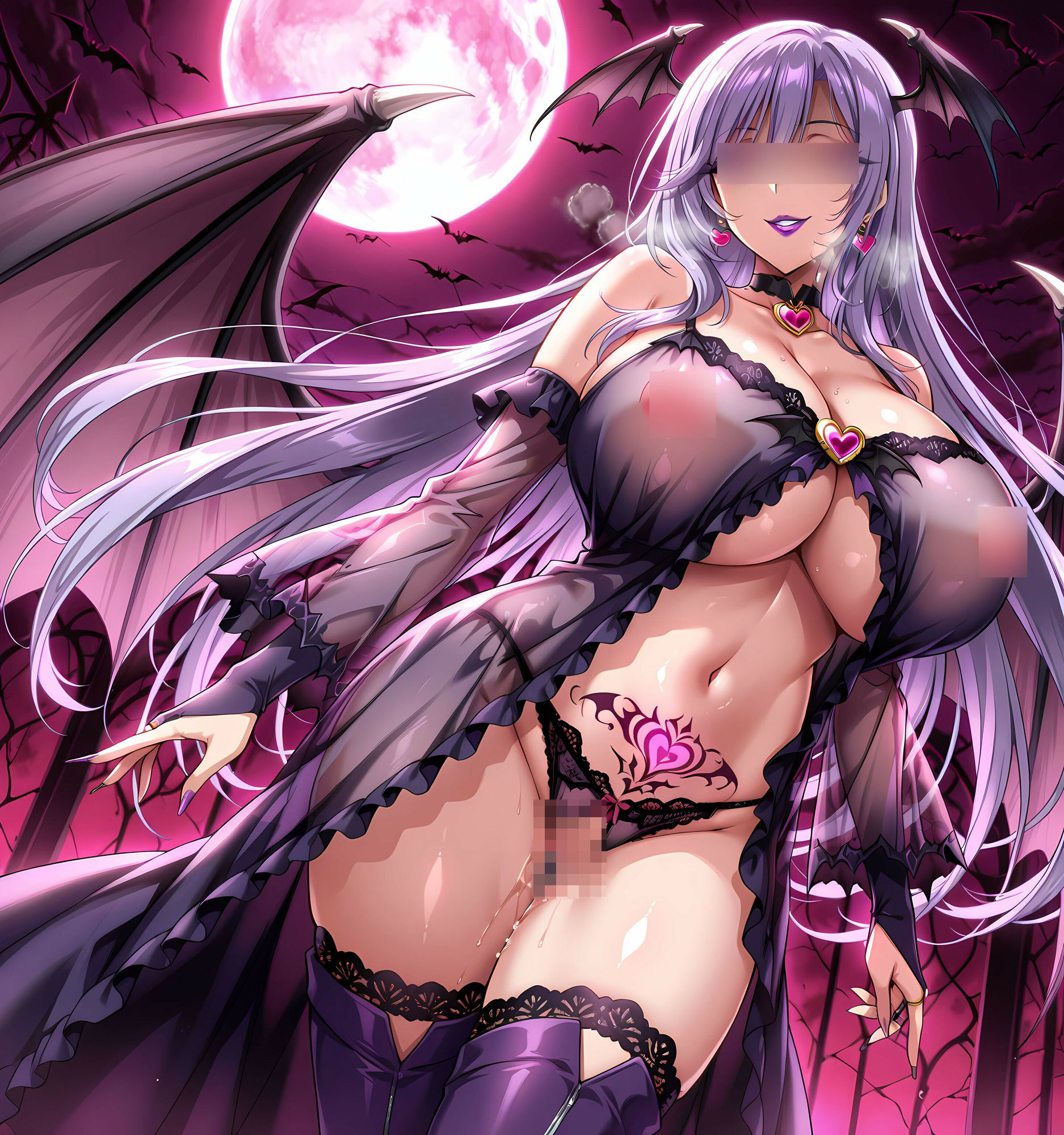 王女快楽堕ちヴァンパイア化〜ドスケベ交尾 - サンプル画像 10