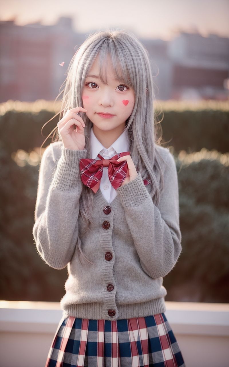 AI美女写真集┃バレンタインの乙女 - サンプル画像 7