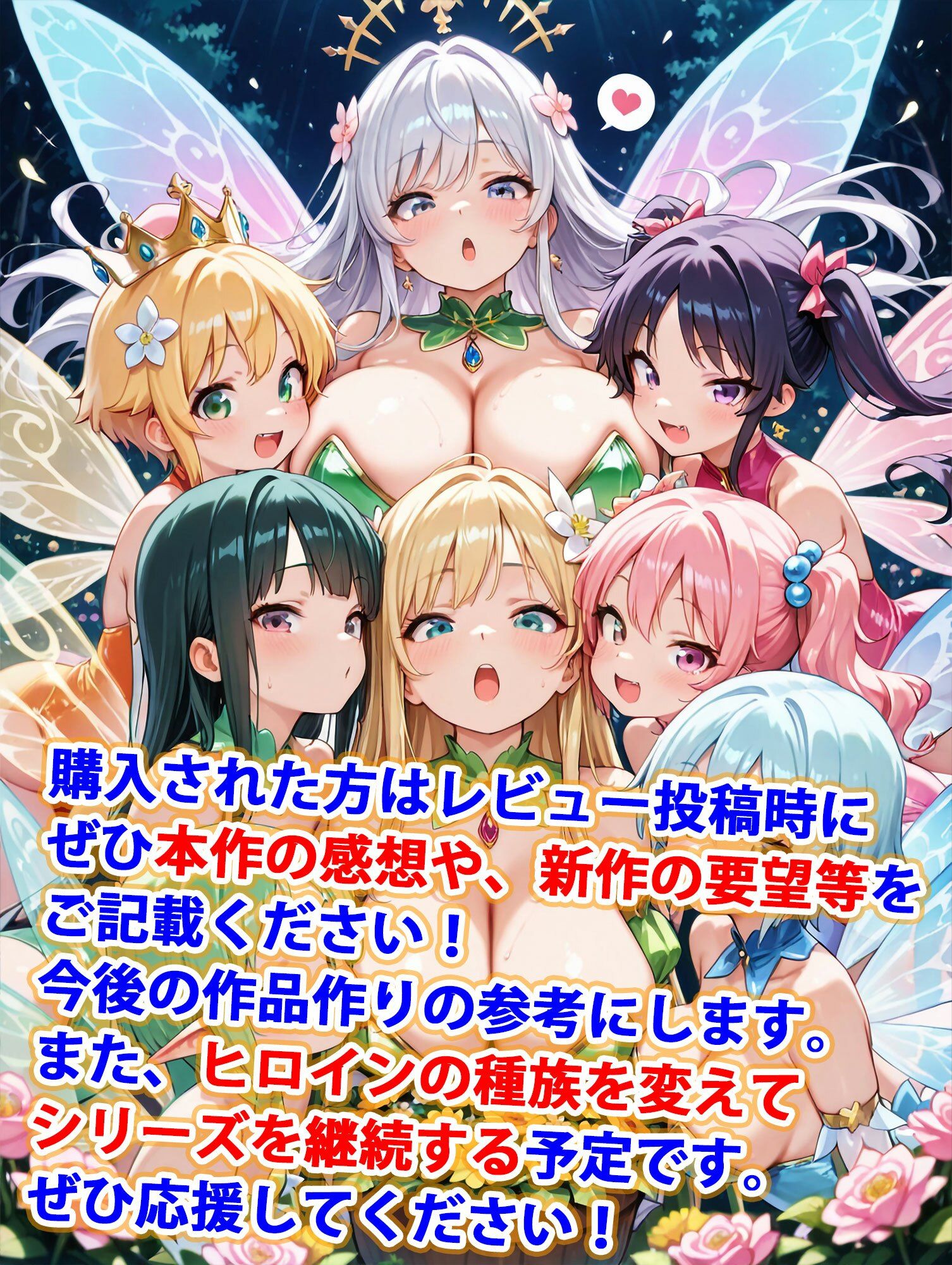 貞操逆転世界のハーレム種付け士〜花畑の爆乳レオタード妖精編〜 - サンプル画像 10