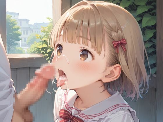 金髪ロリ少女の見習い性処理係〜立派な穴になります〜 - サンプル画像 9