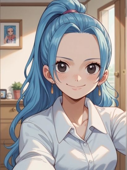 ONE PIECEのネフェルタリ・ビビから送られてきた自撮り写真 - サンプル画像 1