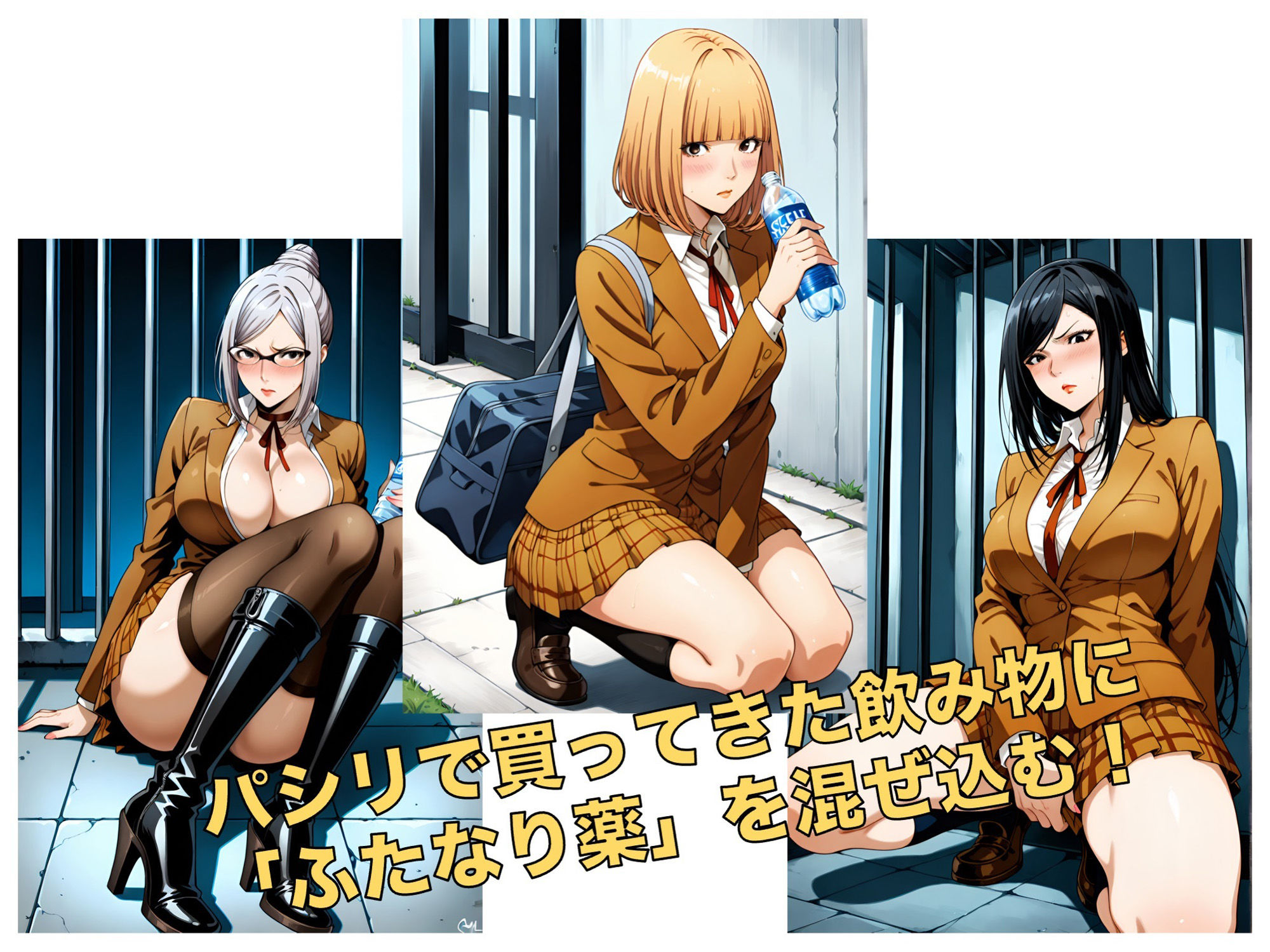 両性学園 〜ふたなりスクール〜 - サンプル画像 4