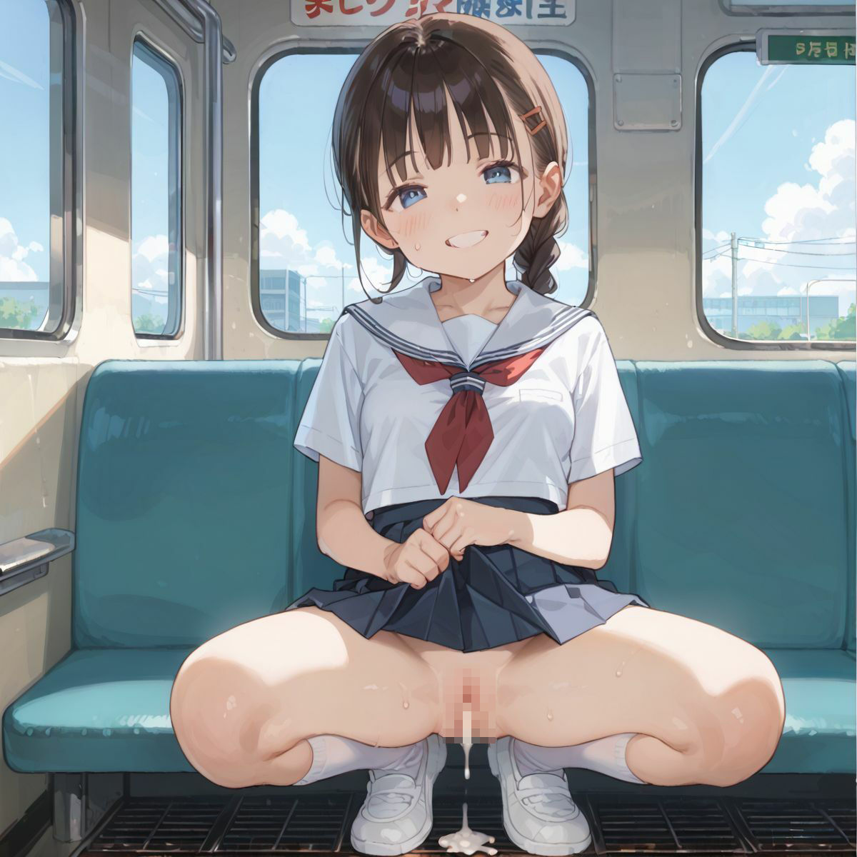 つるぺた少女、逆痴●バス〜ご乗車、ありがとうございます〜01 - サンプル画像 3