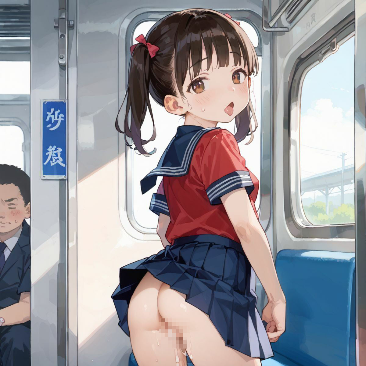 つるぺた少女、逆痴●バス〜ご乗車、ありがとうございます〜01 - サンプル画像 4