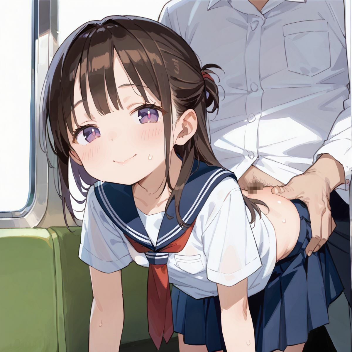 つるぺた少女、逆痴●バス〜ご乗車、ありがとうございます〜01 - サンプル画像 9