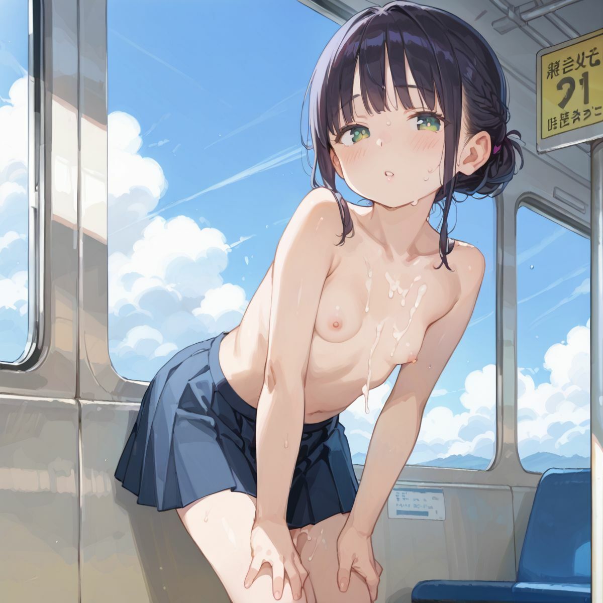 つるぺた少女、逆痴●バス〜ご乗車、ありがとうございます〜02 - サンプル画像 5