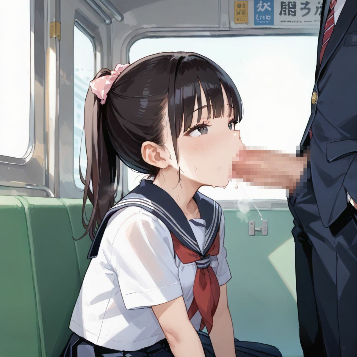 つるぺた少女、逆痴●バス〜ご乗車、ありがとうございます〜02 - サンプル画像 6