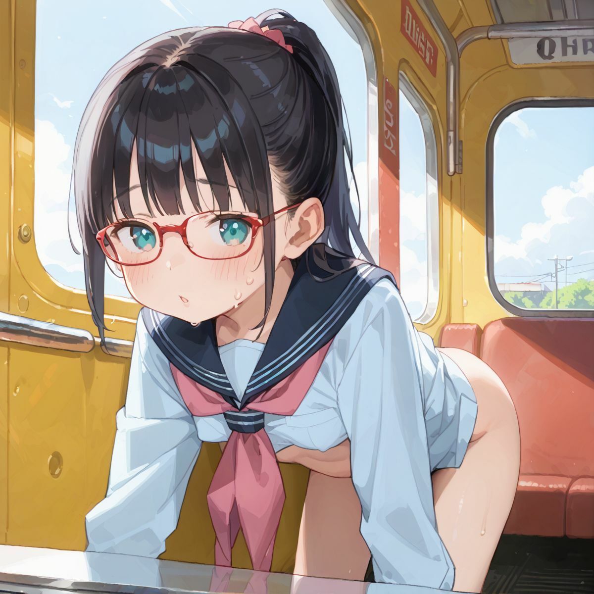 つるぺた少女、逆痴●バス〜ご乗車、ありがとうございます〜03 - サンプル画像 3
