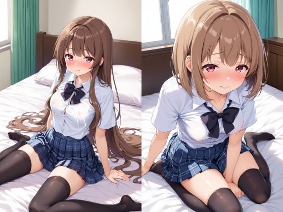 幼馴染、淫乱JKをオナホに調教 - サンプル画像 2
