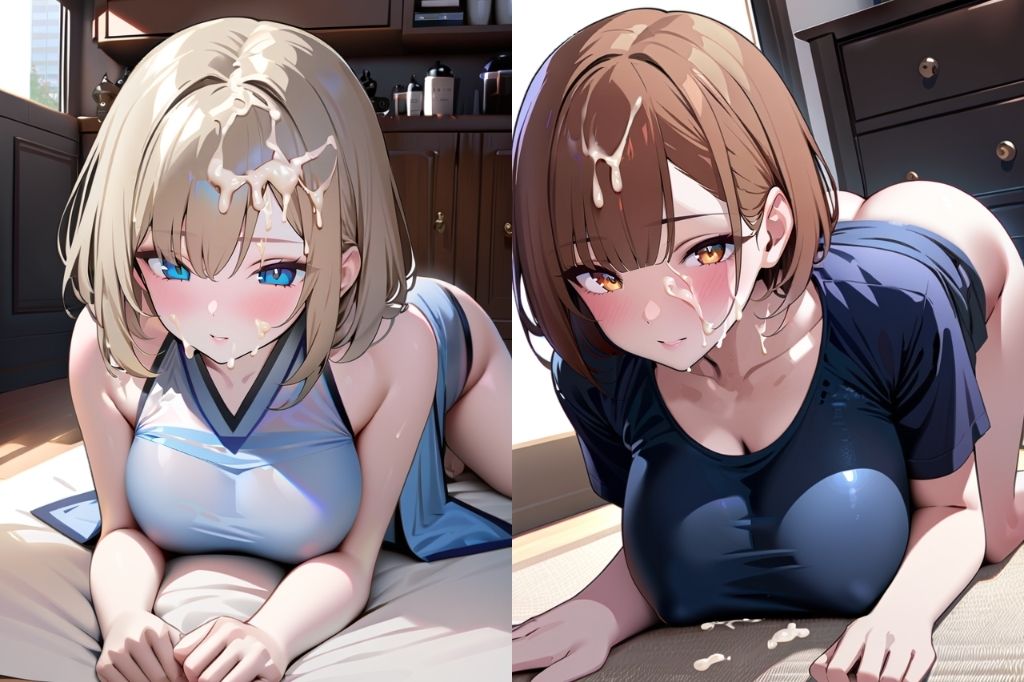 頭を下げて謝っている女にぶっかけ - サンプル画像 3