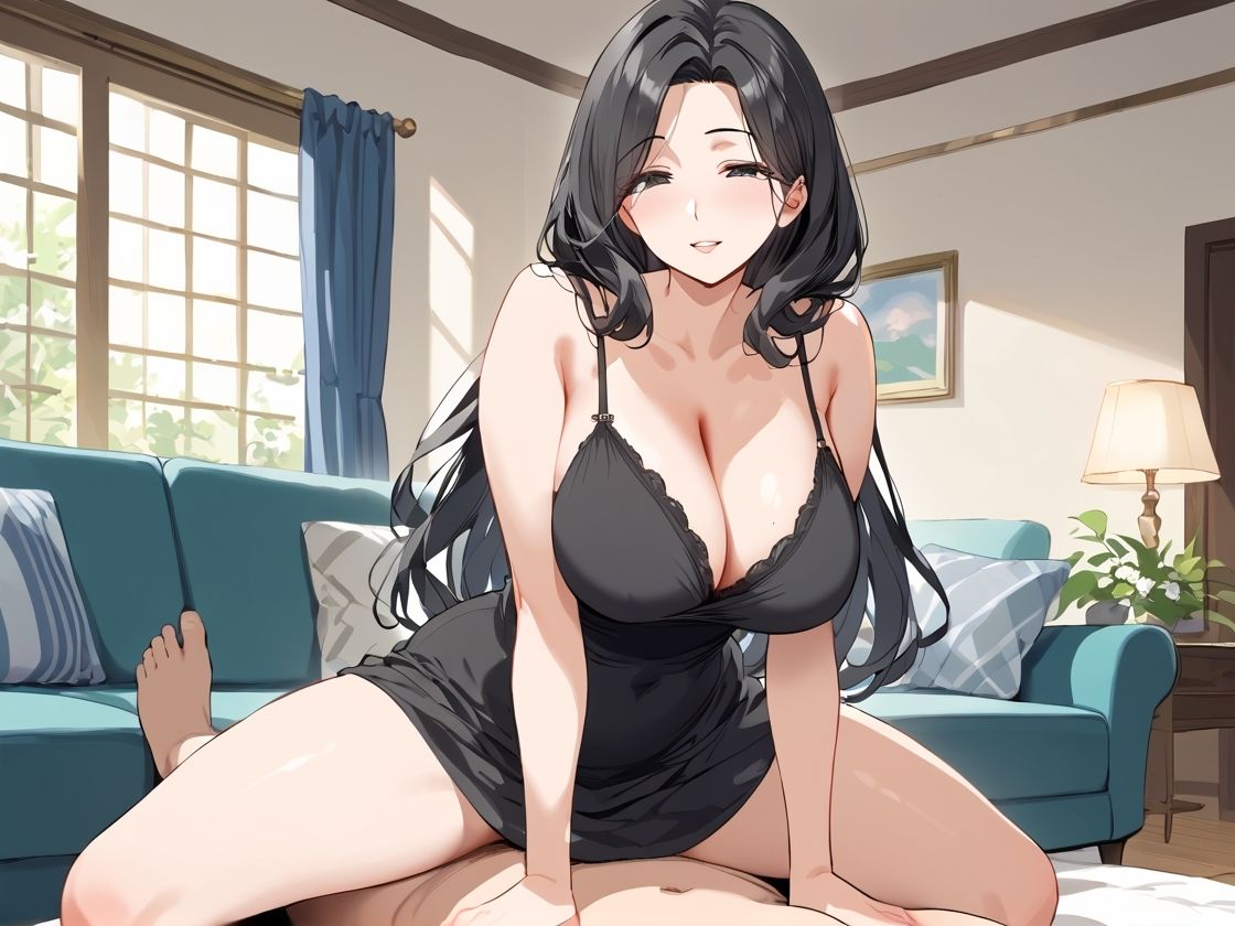 俺のち〇ぽで孕みたい爆乳人妻 - サンプル画像 5