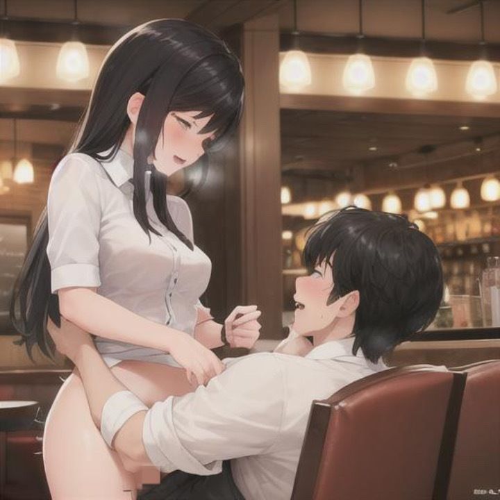 エロバイトテロJ系inレストラン 黒髪ちゃん編 - サンプル画像 5