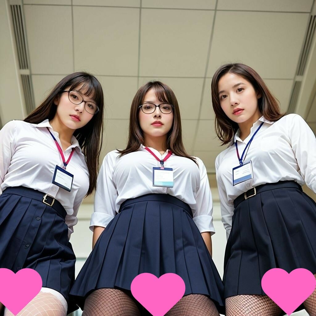 オフィスで倒れたら太もも・パンチラ・胸チラ見放題だった！ - サンプル画像 5