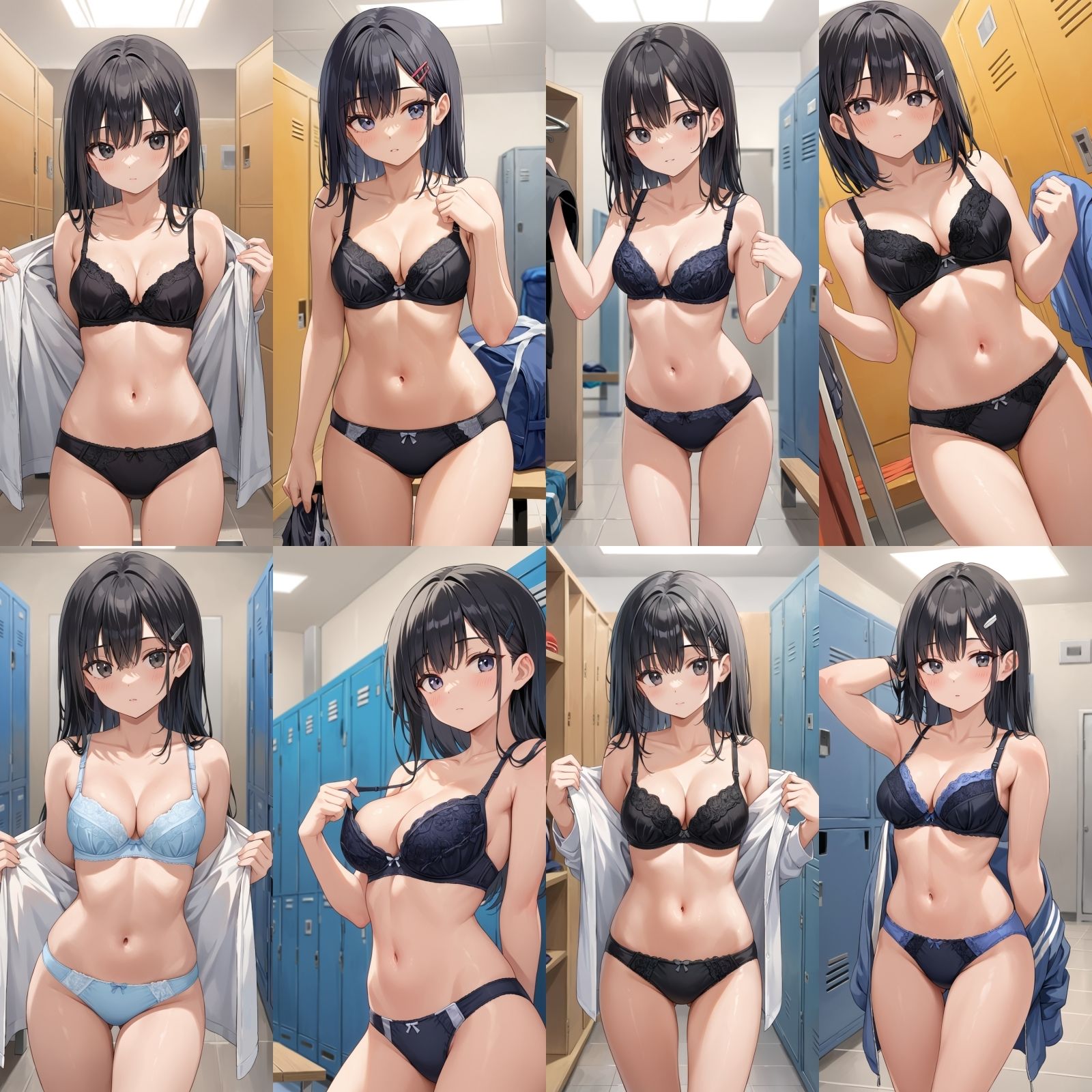 女友達に女子更衣室に来てと言われた【500枚】 - サンプル画像 1