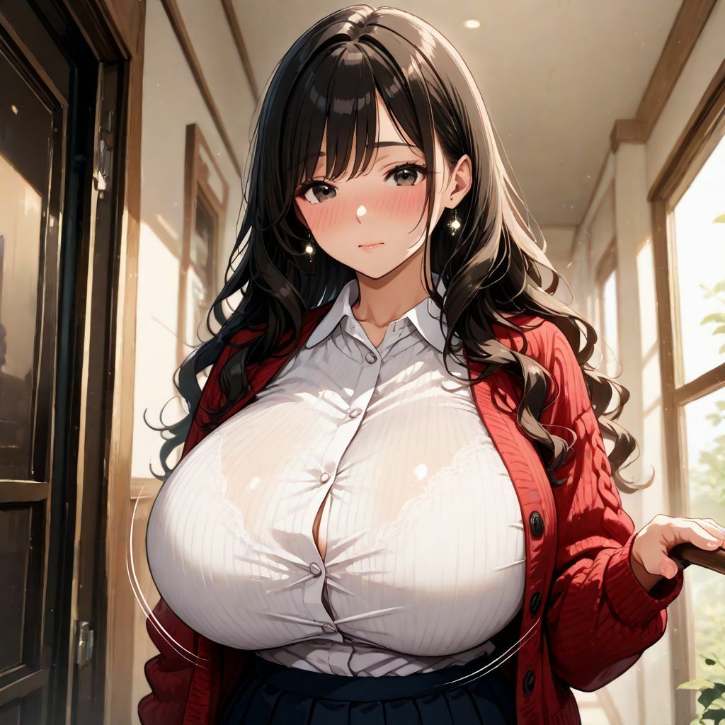爆乳奥さんは僕専用の肉便器〜たくさん中〇しして〜 - サンプル画像 1