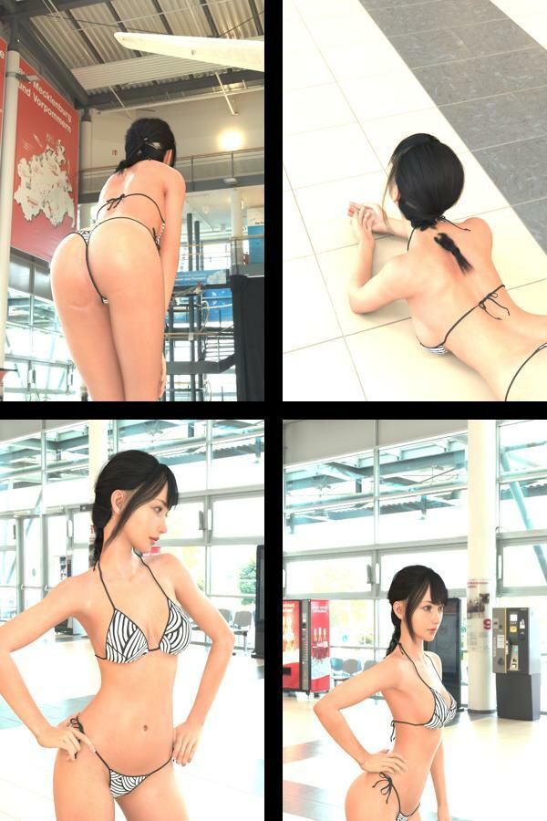 【TD100】スレンダー＆グラマラスビューティー・宮本果歩のグラドル写真集 Aroma-011 - サンプル画像 2