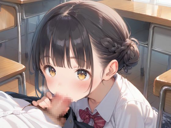 巨乳ロリっ子の居残り性活 - サンプル画像 4