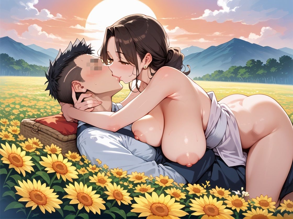 爆乳隣人妻は今日も性欲全開 - サンプル画像 3