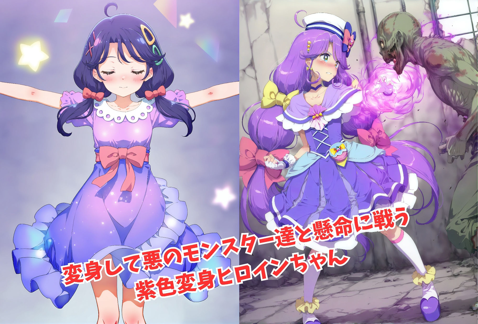 がんばれ！コーラルちゃん☆ - サンプル画像 1