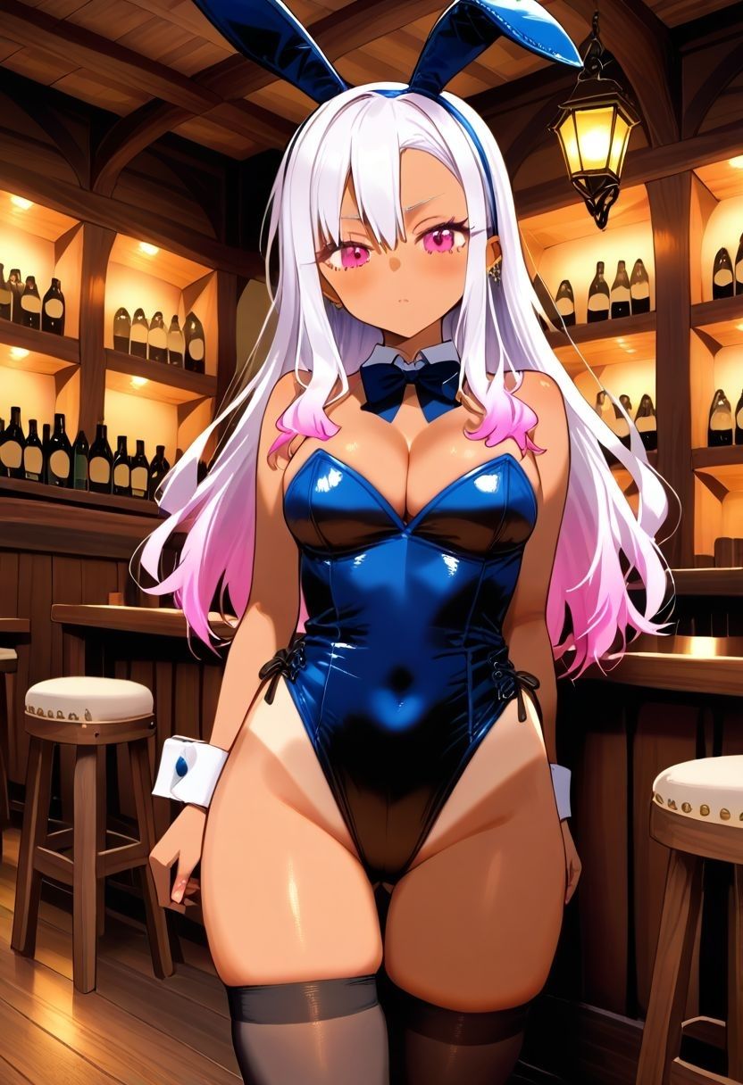 ギャルとバニーガールと性交 - サンプル画像 2